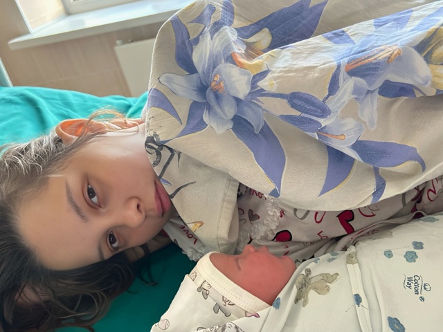 У нашей подопечной из Тюмени, Натальи Фоминых, родился долгожданный сын — Александр!