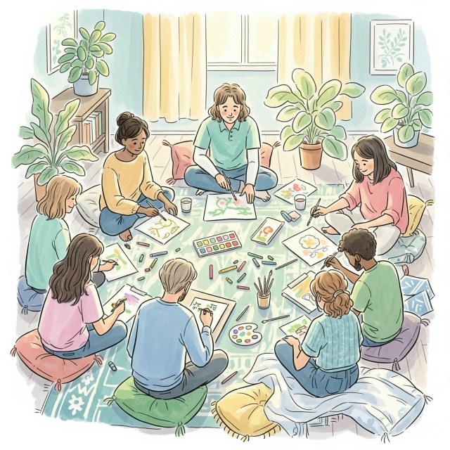 Арт-терапия в Москве: наполняемся ресурсом вместе