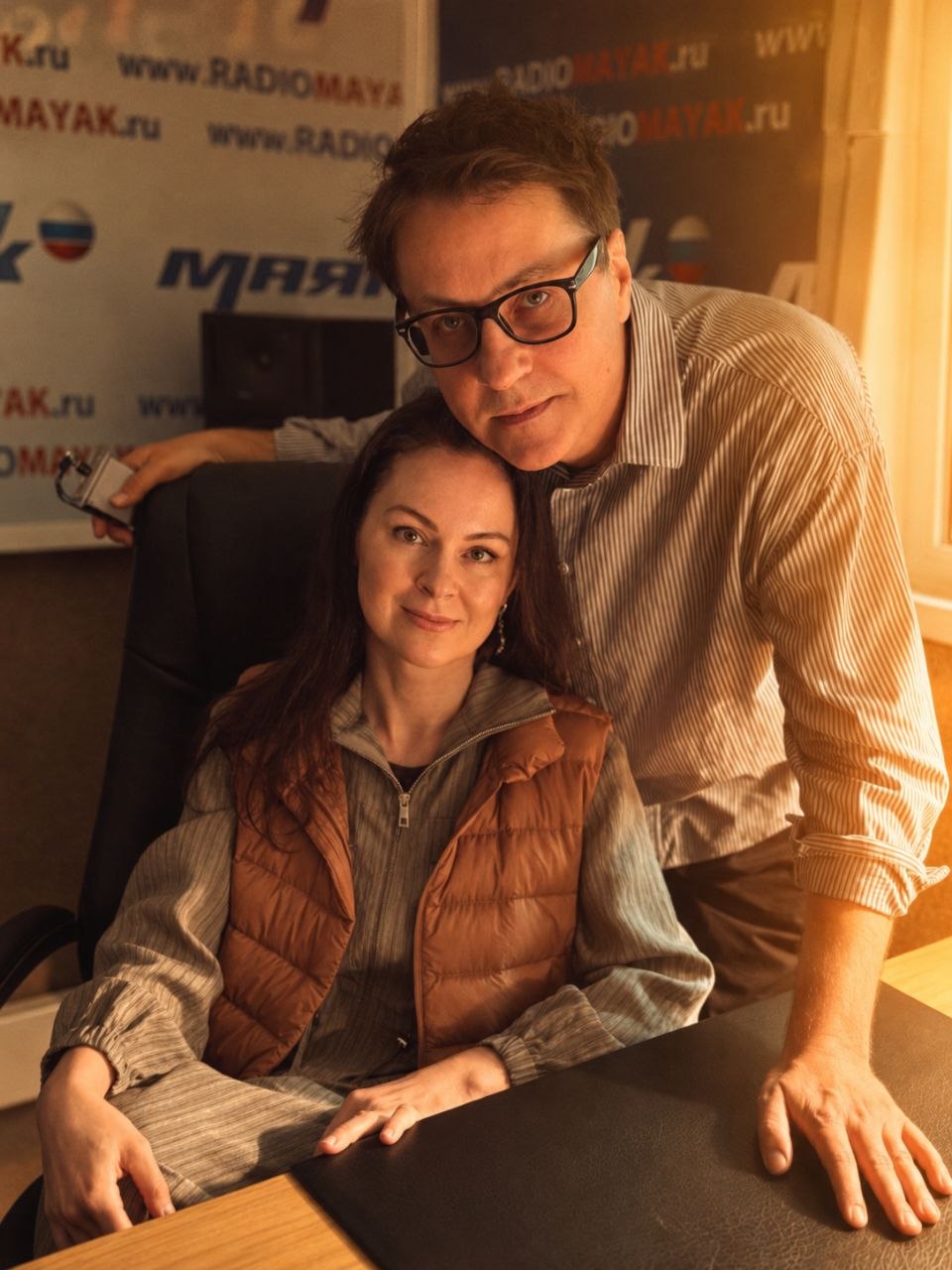 Президент фонда «Свет в руках» Александра Краус посетила эфир программы «Адреса милосердия» на радио «Маяк»