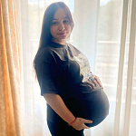 Ирина Асанова и дочь Ева